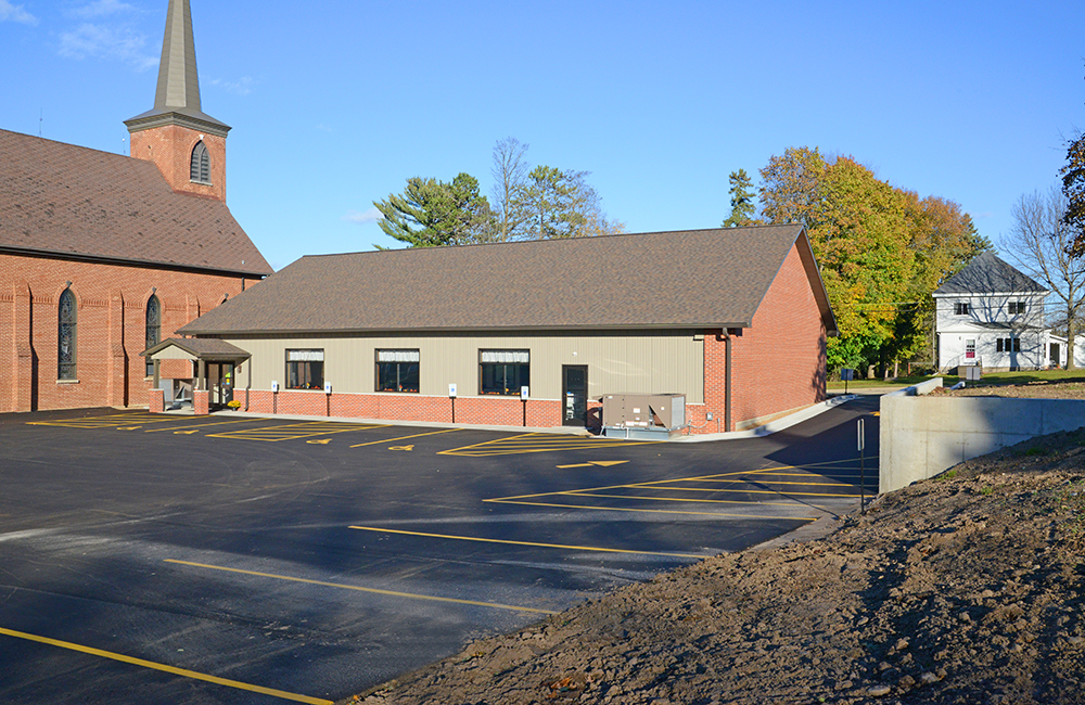 Construction of a church addition